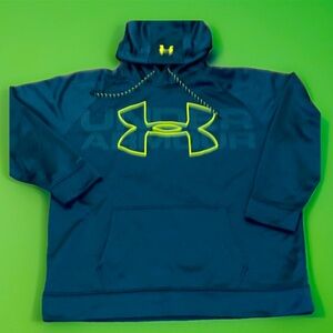 Under Armour X-Storm ColdGear Athletic Hoodie Sweatshirt Pullover Loose 3XL